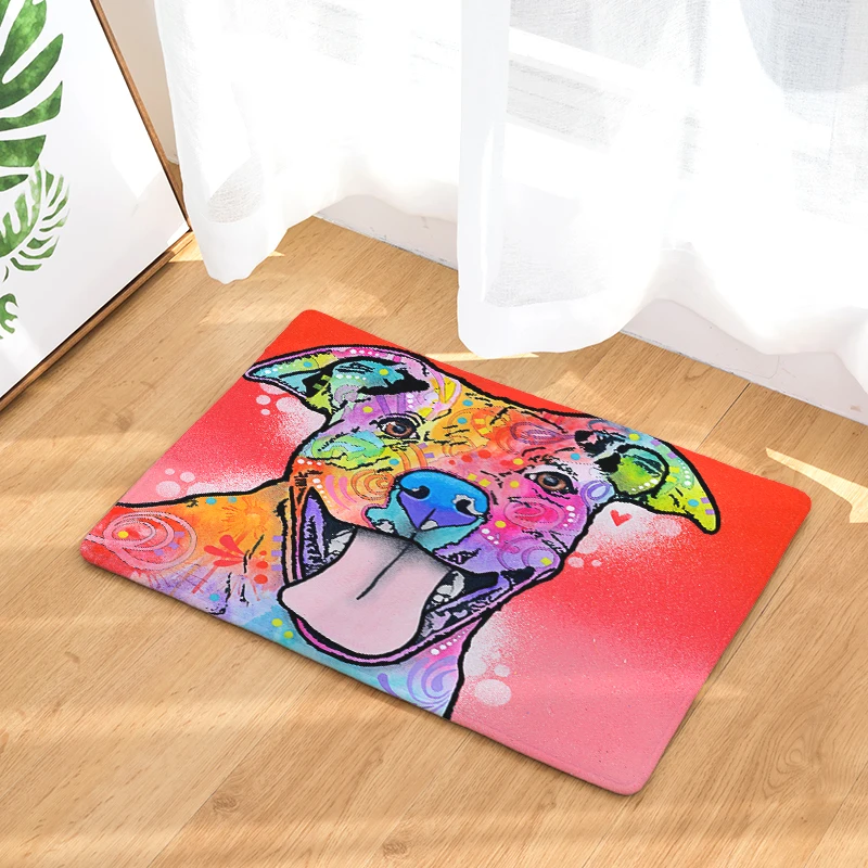 Приветственный напольный коврик с 5 рисунками фланелевый ковер для гостиной