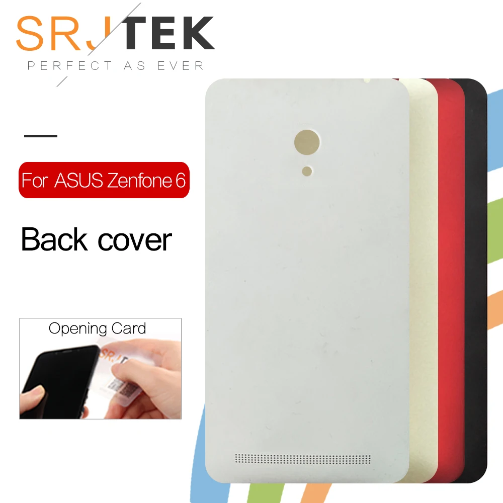 SRJTEK задний корпус для ASUS Zenfone 6 задняя крышка батарейного отсека A600CG A601CG T00G с