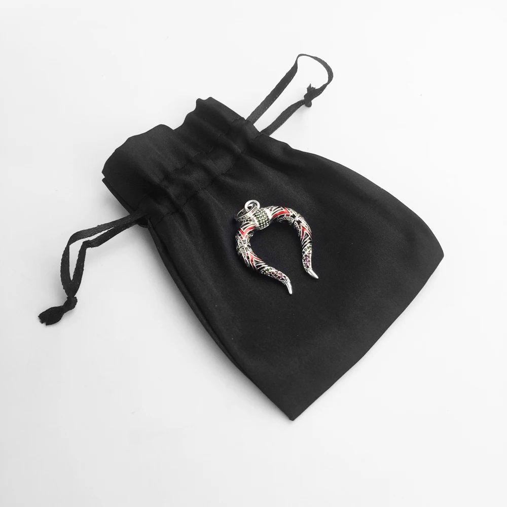 Кулон Азиатский в виде рога дракона модное ювелирное изделие европейском стиле