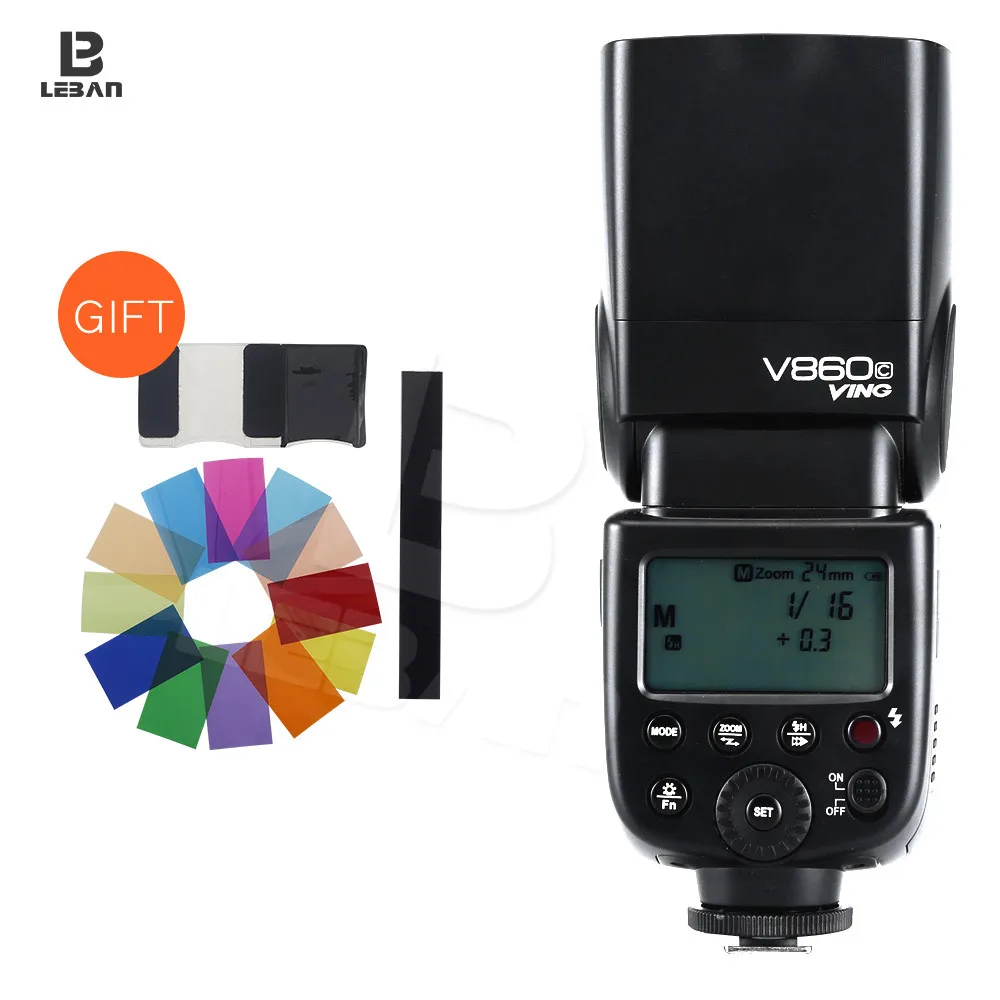 Godox Ving V860C высокоскоростной свет ttl литий-ионная камера DSLR вспышка для Canon ttl