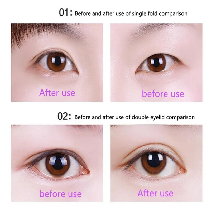 4 стиля; брендовая Невидимый двойная нитка для века Magic Eyes наклейки супер растяжки Лифт клейкие полоски Двусторонняя лента для век