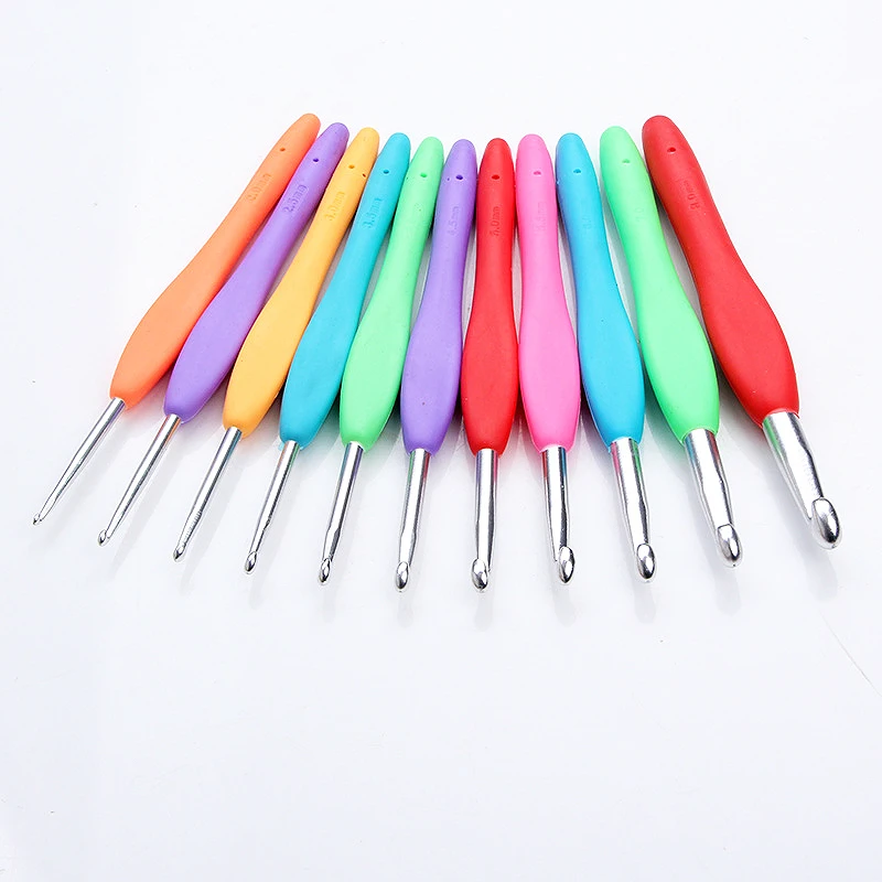 

Popular 1PC Hooks Needles Sewing Tools Weave Aluminium Knitting Needles Craft Yarn Crochet Hooks Sewing Needles
