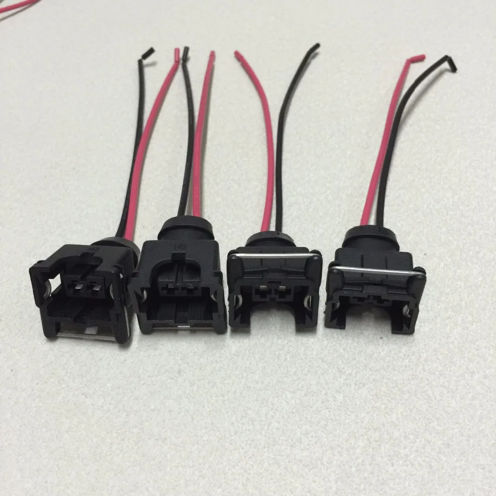 4 шт. водонепроницаемые штепсельные вилки для топливного инжектора EV1 bosch440cc 650cc