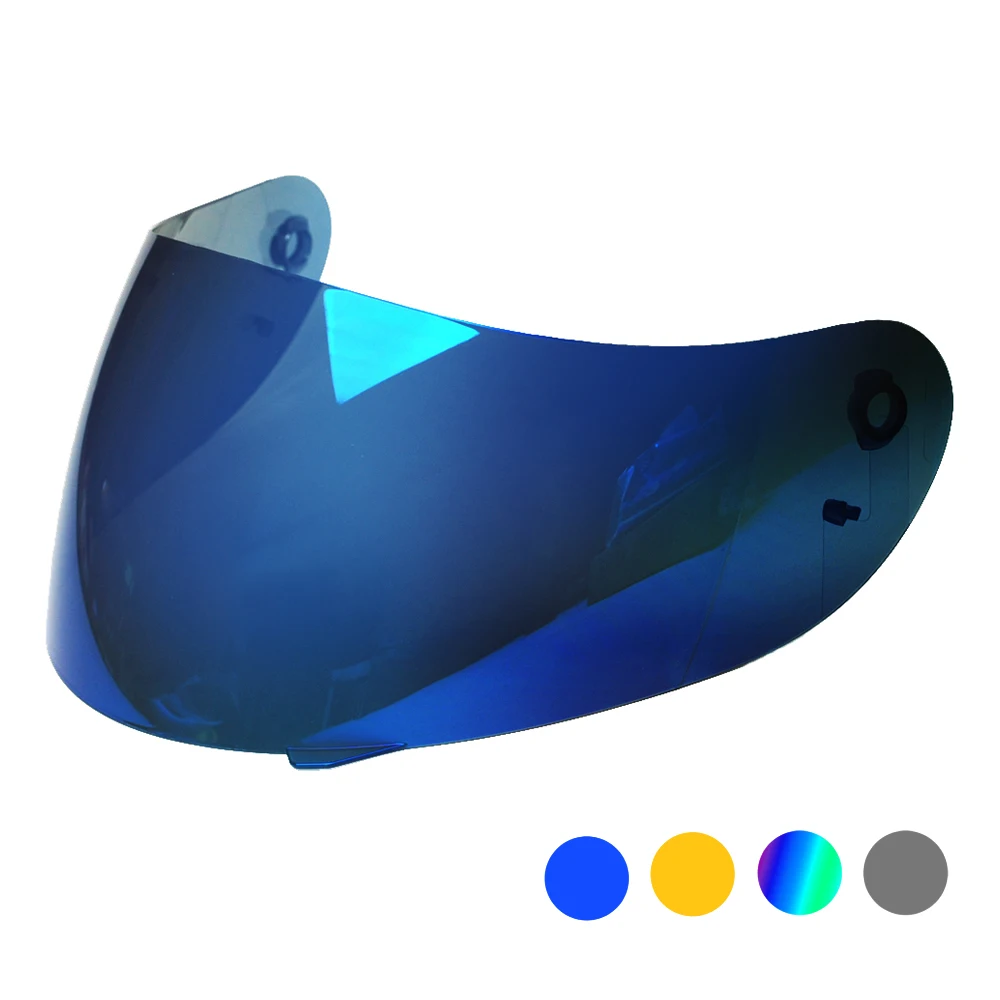 

1 Pcs Blue motorcycle helmet visor lens Full Face Shield case for AGV K3 K4 Visor Mask (Not for K3-SV)