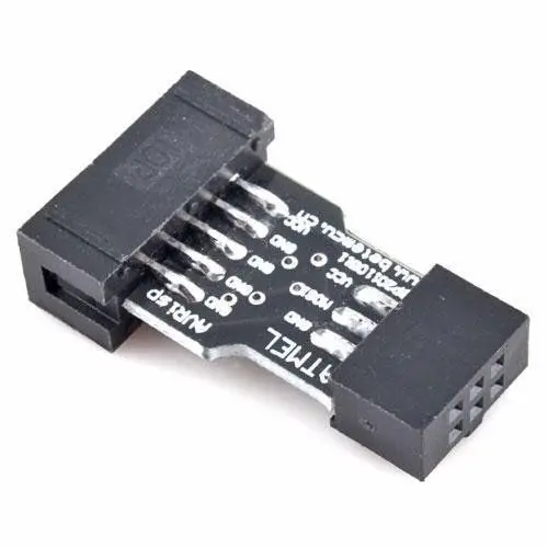 5pcs10Pin к 6Pin Адаптерная плата для AVRISP MKII USBASP STK500 стандартный 10 Pin Turn 6 конвертер DIY