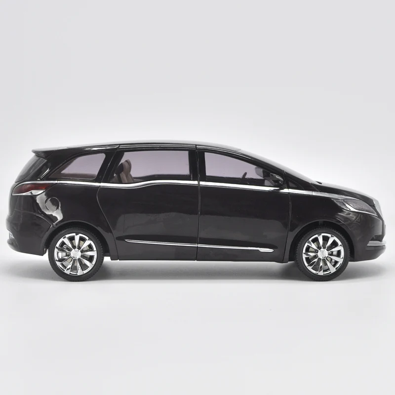 Новинка 1:18 GMC Buick GL8 MPV бизнес концепция литая Черная машина модель игрушки для