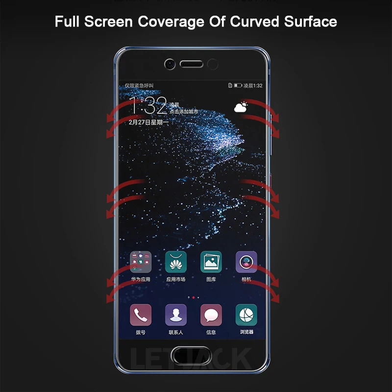 3D защитная пленка на весь экран мягкая Гидрогелевая для Huawei Honor 10 9 8 Lite V10 V9 Play V8 9i