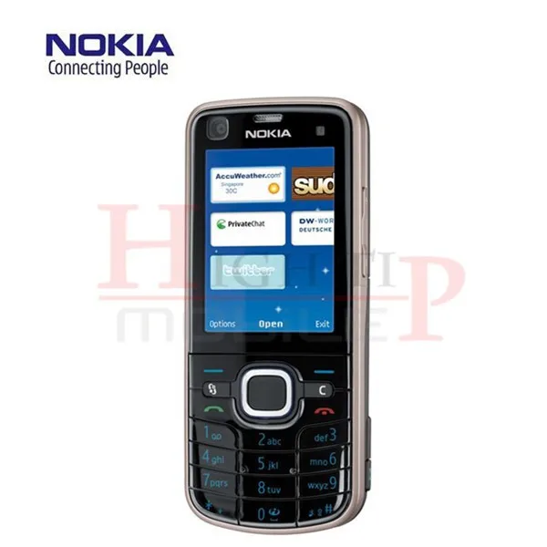 Nokia 6220 классический A-GPS 3g 5MP камера 6220c мобильный телефон оптом Nokia 6220 Восстановленный