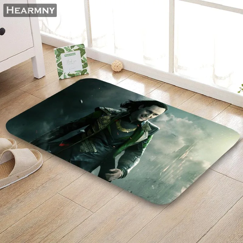 HEARMNY Новое поступление Коврик для двери Loki коврик для дома машина сделанная Противоскользящий коврик для гостиной/прихожей коврик для ванной для детей подарок