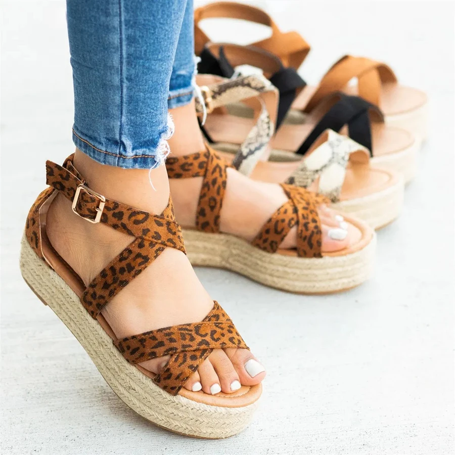 LASPERAL/летние босоножки на платформе и высоком каблуке женские сандалии удобная