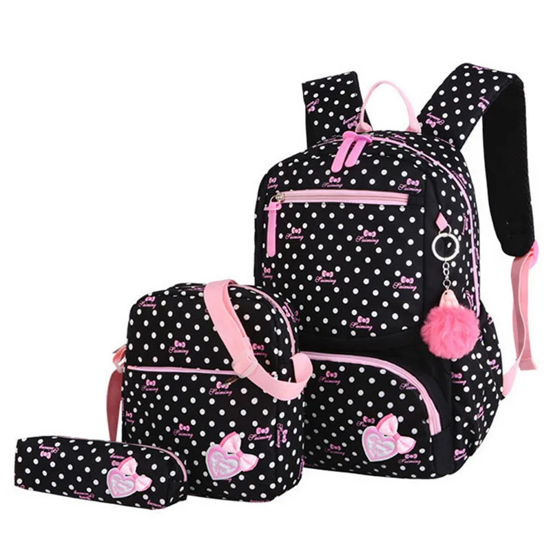 3 шт. школьные ранцы для девочек подростков с принтом|Школьные ранцы| |