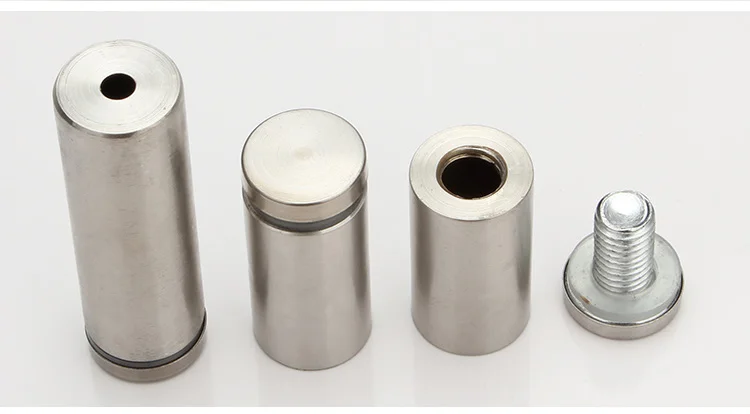 Винты для рекламы из нержавеющей стали/декоративные ногти акриловая опора