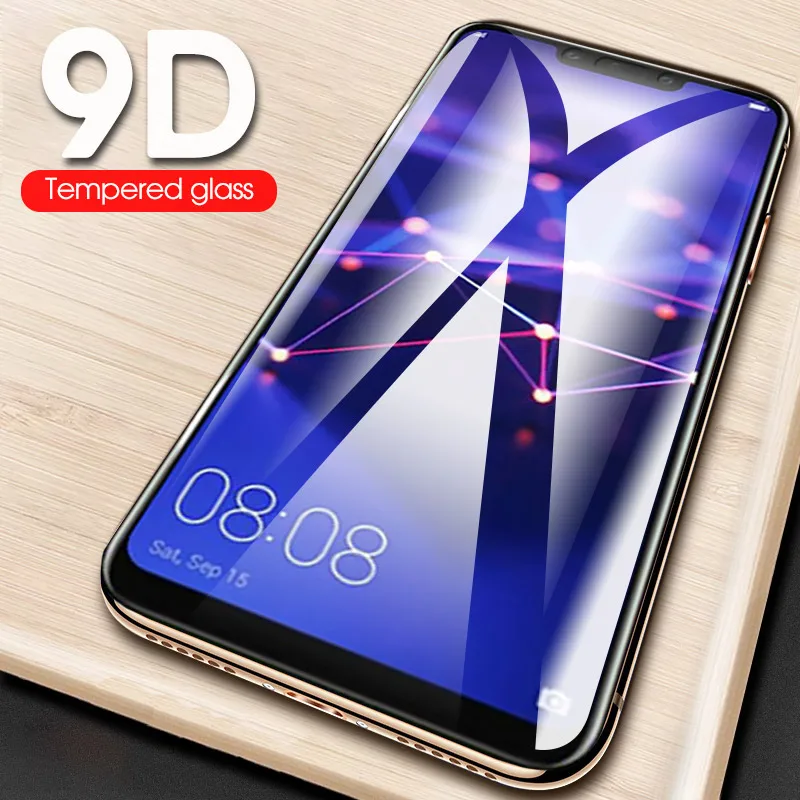 Стекло с полным покрытием 9D для Huawei Y9 Prime Y5 2019 P Smart Z P30 Lite P20 P10 Plus пленка Honor 8S 10 9 8X Nova