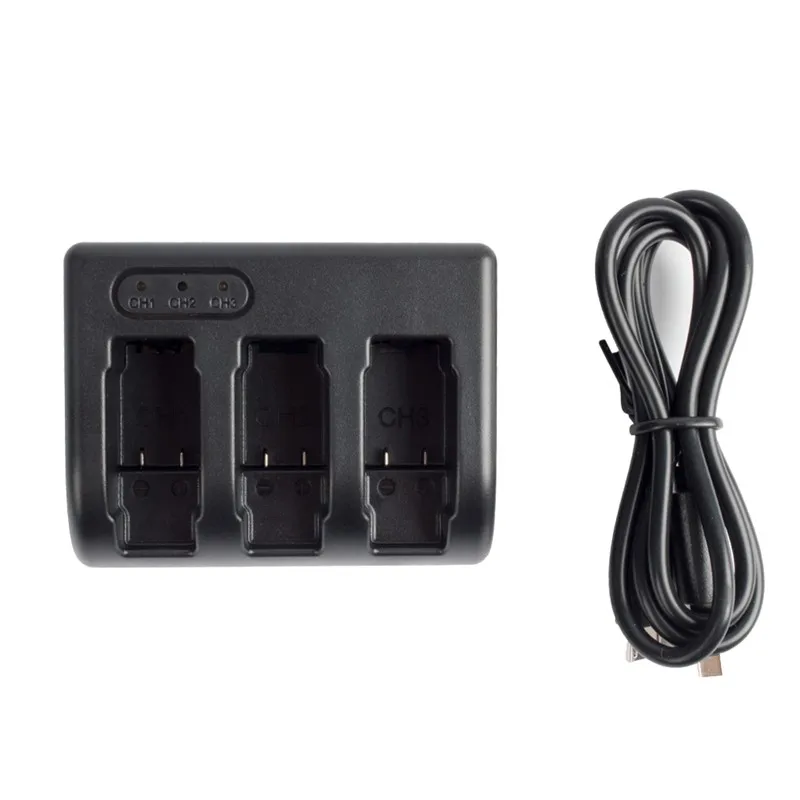 Аксессуары для спортивной камеры ORBMART зарядное устройство с тремя портами Gopro Hero 5