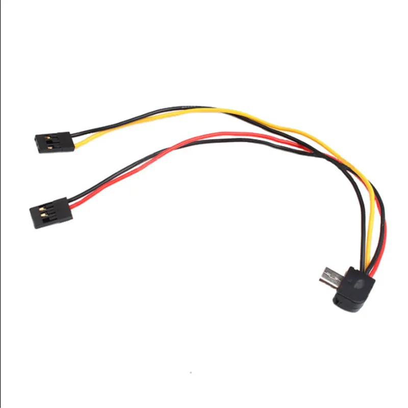 ТВ выход кабель и питания для RunCam 2/RunCam 3/RunCam Сплит FPV камера RC гоночная Дрон