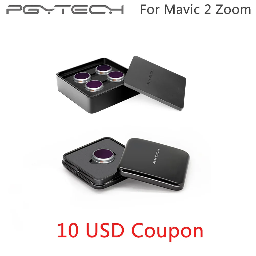 PGYTECH Mavic 2 Zoom UV CPL ND4 ND64 фильтр расширенные фильтры для объектива камеры набор ND DJI 8 16