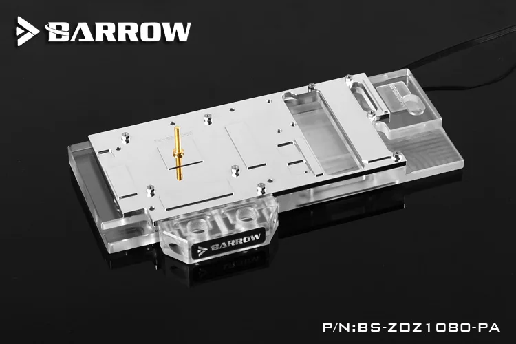 Водяной блок Barrow GPU для ZOTAC Extreme GTX1080/1070 радиатор водяного охлаждения|gpu water block|water