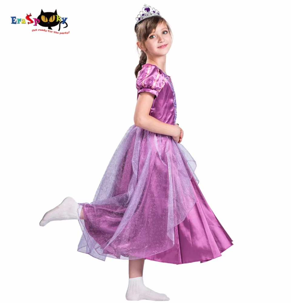 

Pink Victorian Princess Cosplay Costume Girls Birthday Dress Fancy Purple Party Dress Halloween Costumes For Kids 2017