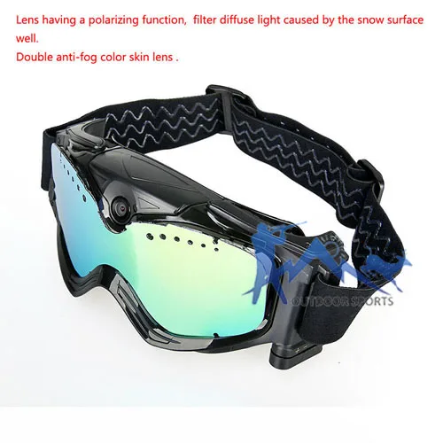 Черно-белый цвет Стекло Форма HD видео Охота Камера снег очки для Стрельба OS37-0026 |