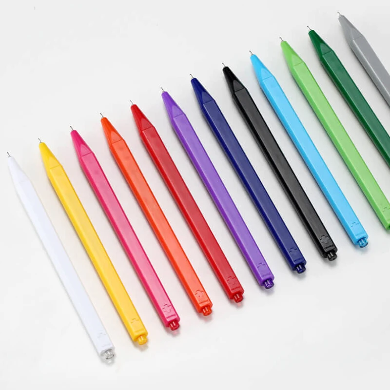 Original Xiaomi Radical Signing Pens ABS PREMEC Smooth Switzerland Refill 12 colors 0.4mm Black Ink Ballpoint For Student Office |