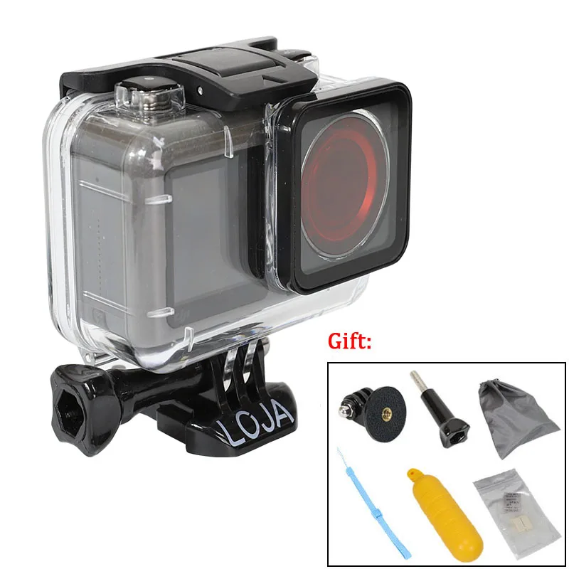 Водонепроницаемый чехол для DJI Osmo Action Sport камера аксессуары для дайвинга Dji Osmo Action корпус 60 м глубинное погружение Защитная крышка