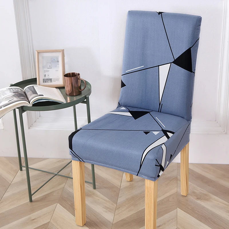Красный лист шаблон чехол для кресла спандекс кухня Slipcover Съемный Анти-грязный