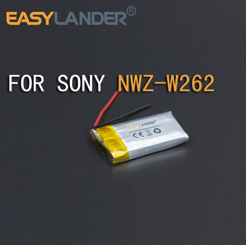 3,7 V 110mAh литий-полимерный литий-ионный аккумулятор Батарея для SONY Walkman nwz-W202 nwz-W252 NWZ-W262 наушники MP3 наушники