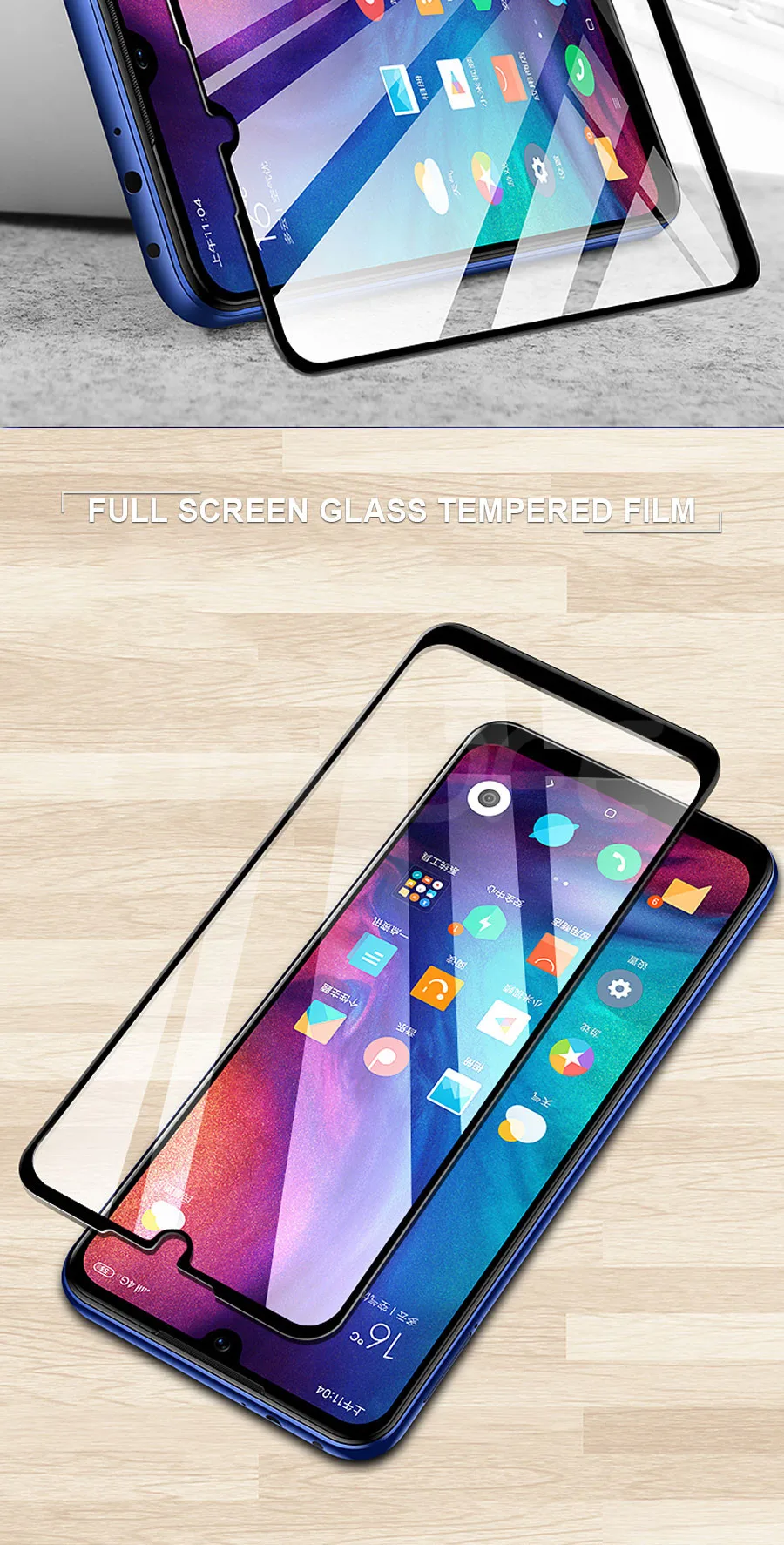 9D Защитное стекло для Xiaomi Redmi 7 6 Pro 6A S2 5 Plus 5A Note 5 5A 6 7 Pro, закаленное защитное стекло, чехол