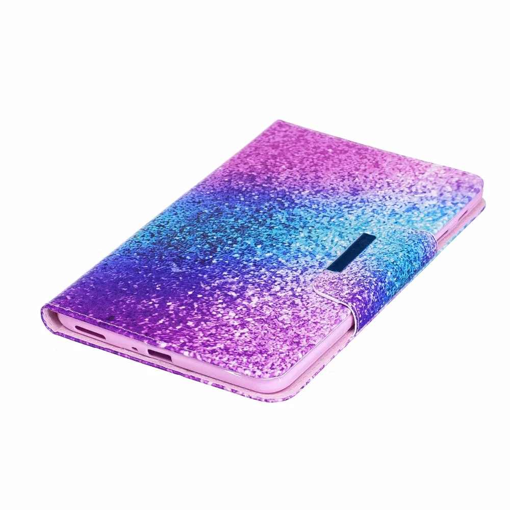 Чехол из искусственной кожи с мраморной росписью магнитом для Samsung Galaxy Tab A 8 0/8 2017 SM