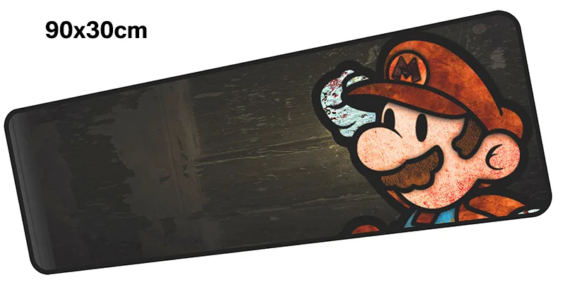 Size 900x300X2MM Коврик для мыши mario, геймер, 900x300 мм, коврик для мыши, большой игровой коврик для мыши, высококачественный коврик для мыши, компьютерный стол, коврик для мыши, аксессуары - Цвет: Size 900x300X2MM