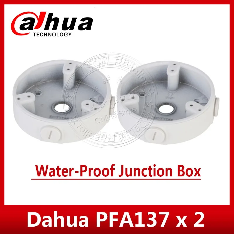 Водонепроницаемая купольная камера видеонаблюдения Dahua PFA137 2 шт./лот для ip-камеры