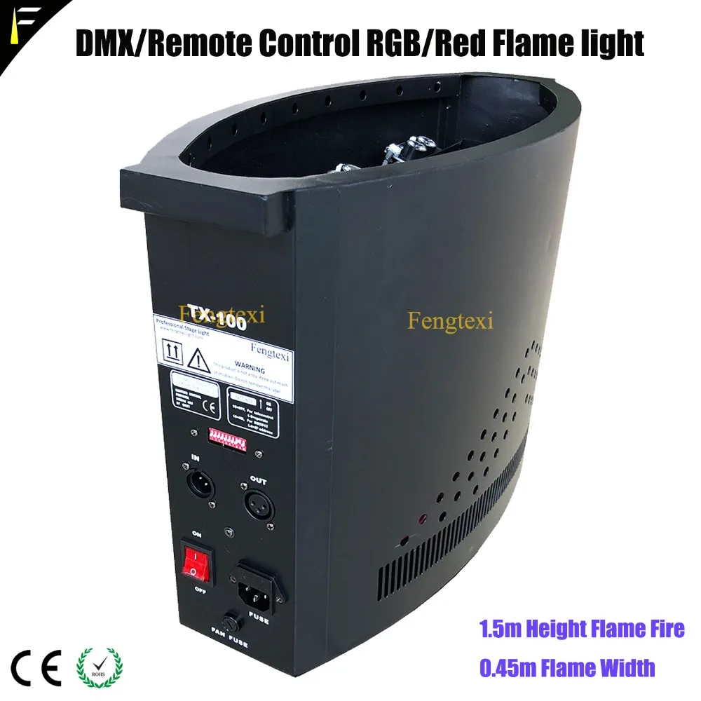 Обновление 16CHS DMX512 Красный/RGB красочный 1 5 м шелковое огненсветильник устройство