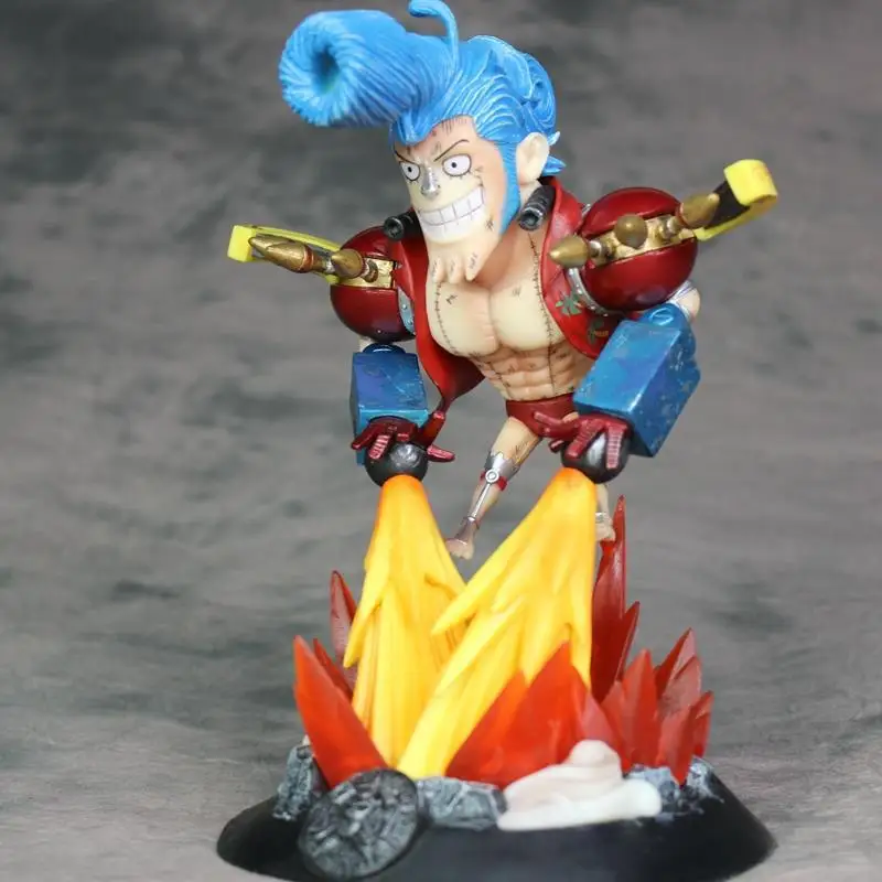 21 5 см аниме фигурки Брук Eustass малыш Одна деталь Фрэнки цифры Franky Рисунок Модель