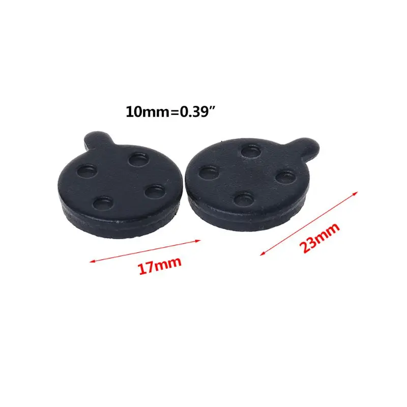 

1 Pair Bicycle Brake Pads Cycling Safety Resin Half Metal For ZOOM MTB Bike Parts Brake System Silent Wearproof Replacement