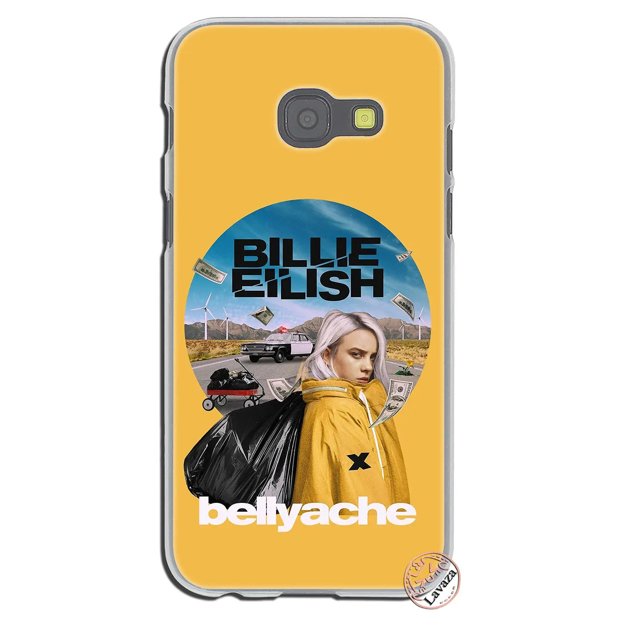 2 Lavaza Горячая Billie Eilish музыка певица чехол для телефона для samsung Galaxy Note 10 9 8 A9 A8 A7 A6 плюс A5 A3 A2 - Цвет: 2