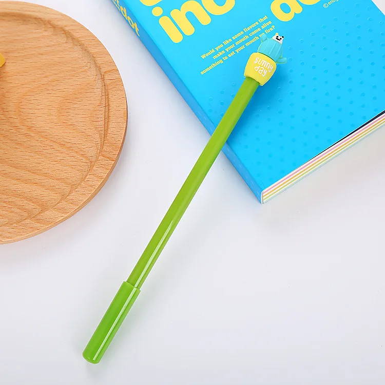 40 шт. симпатичная мультяшная нейтральная ручка в горшке С КАКТУСОМ креативные