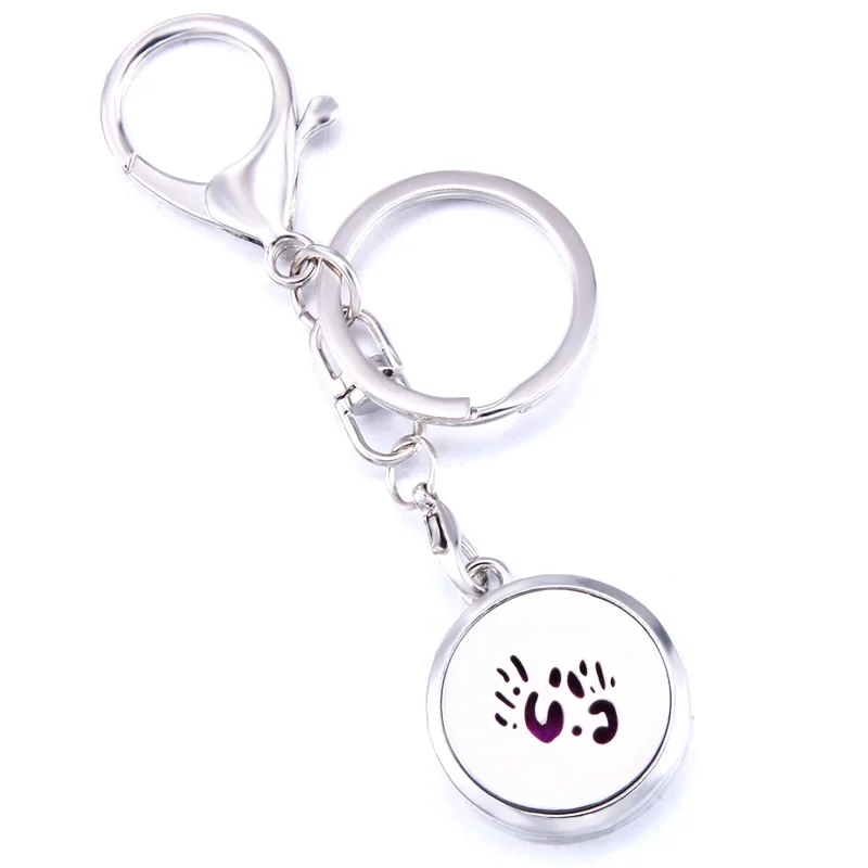 Модный брелок с аромадиффузором и из нержавеющей стали | Украшения аксессуары