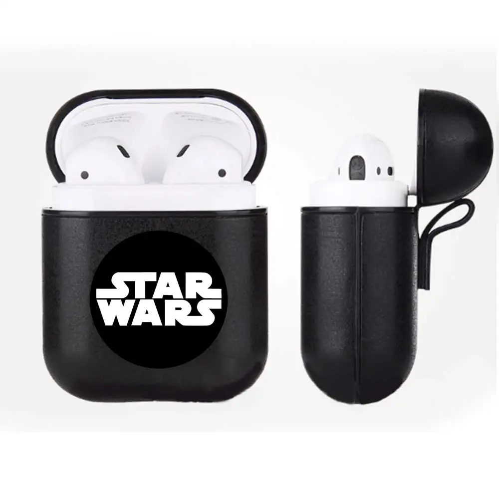 Star Wars мини Airpods чехол Беспроводная Bluetooth коробка для наушников защитная