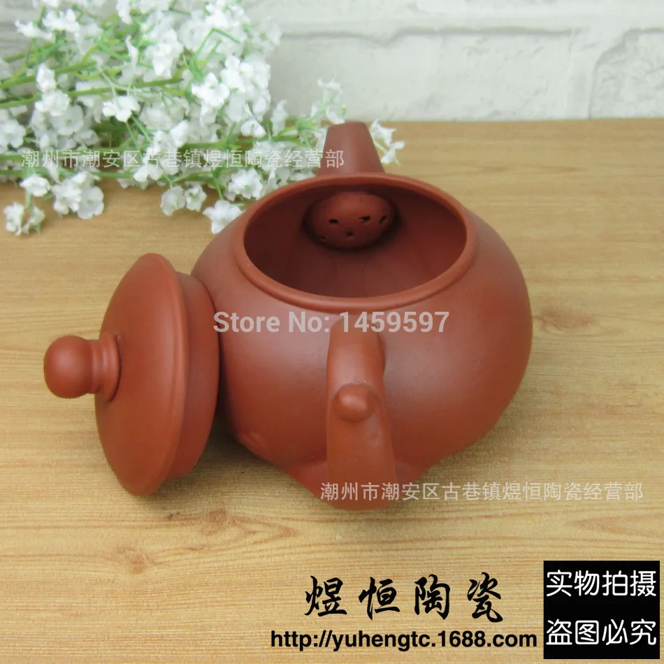 Новинка 2018 чайник из исинской глины искусственный фиолетовой 340 мл китайская