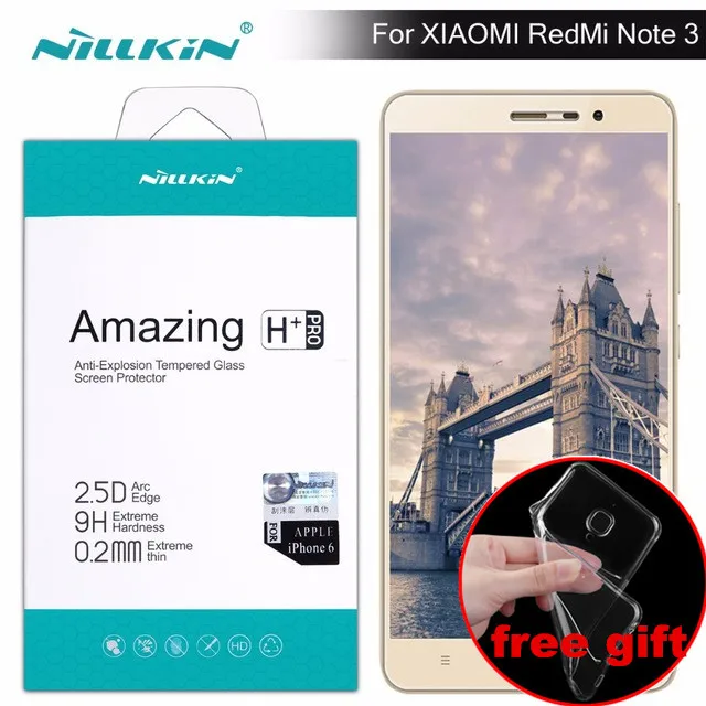 Защитный экран Nillkin Amazing H / + PRO закаленное стекло для xiaomi Redmi Note 3 pro пленка redmi note