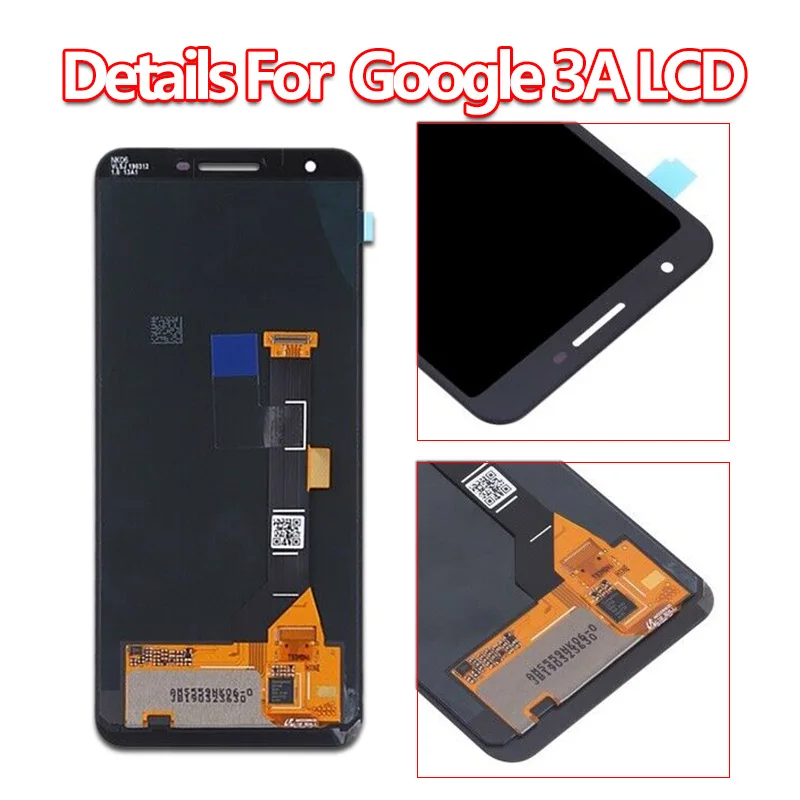Для Google Pixel 3A LCD G020A G020E G020B дисплей + сенсорный экран дигитайзер для XL G020C G020G G020F