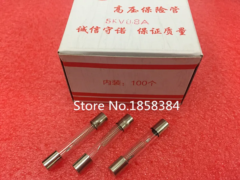 

Free shipping 10pcs/lot 6*40 5KV 0.8A 800mA Microwave Oven High Voltage Fuse