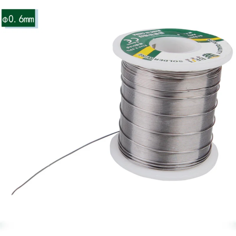 

BEST 500g 0.3/0.4/0.5/0.6/0.8/1.0MM Flux 2.25% Melt Rosin Core Wire Tin Lead Solder Wire Sn60/Pb40 For Welding Work