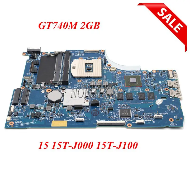 

NOKOTION 720566-501 720566-001 motherboard for HP ENVY 15 15T-J000 15T-J100 laptop main board GT740M 2GB DDR3L WORKS