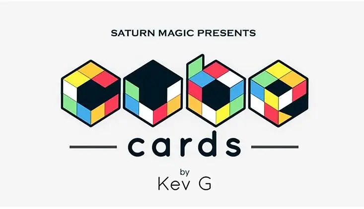 Волшебные подарки Saturn кубические карты от Kev G волшебные трюки | Игрушки и хобби