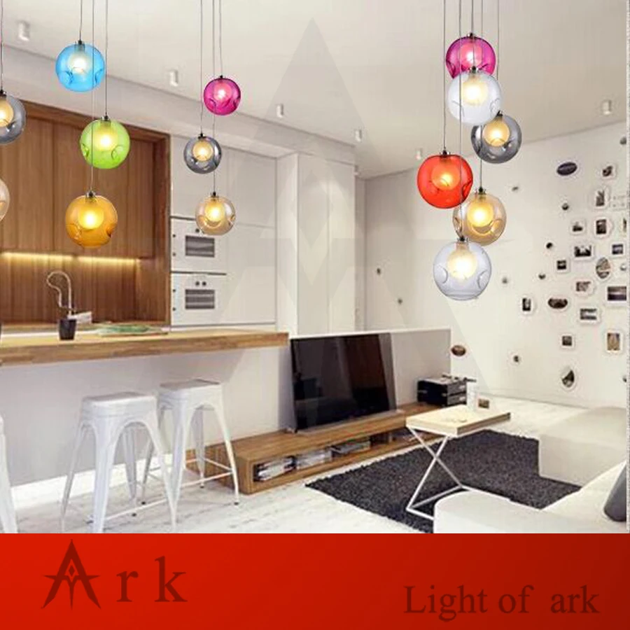 Винтажный подвесной светильник ARK винтажный Ностальгический в стиле лофта с 3