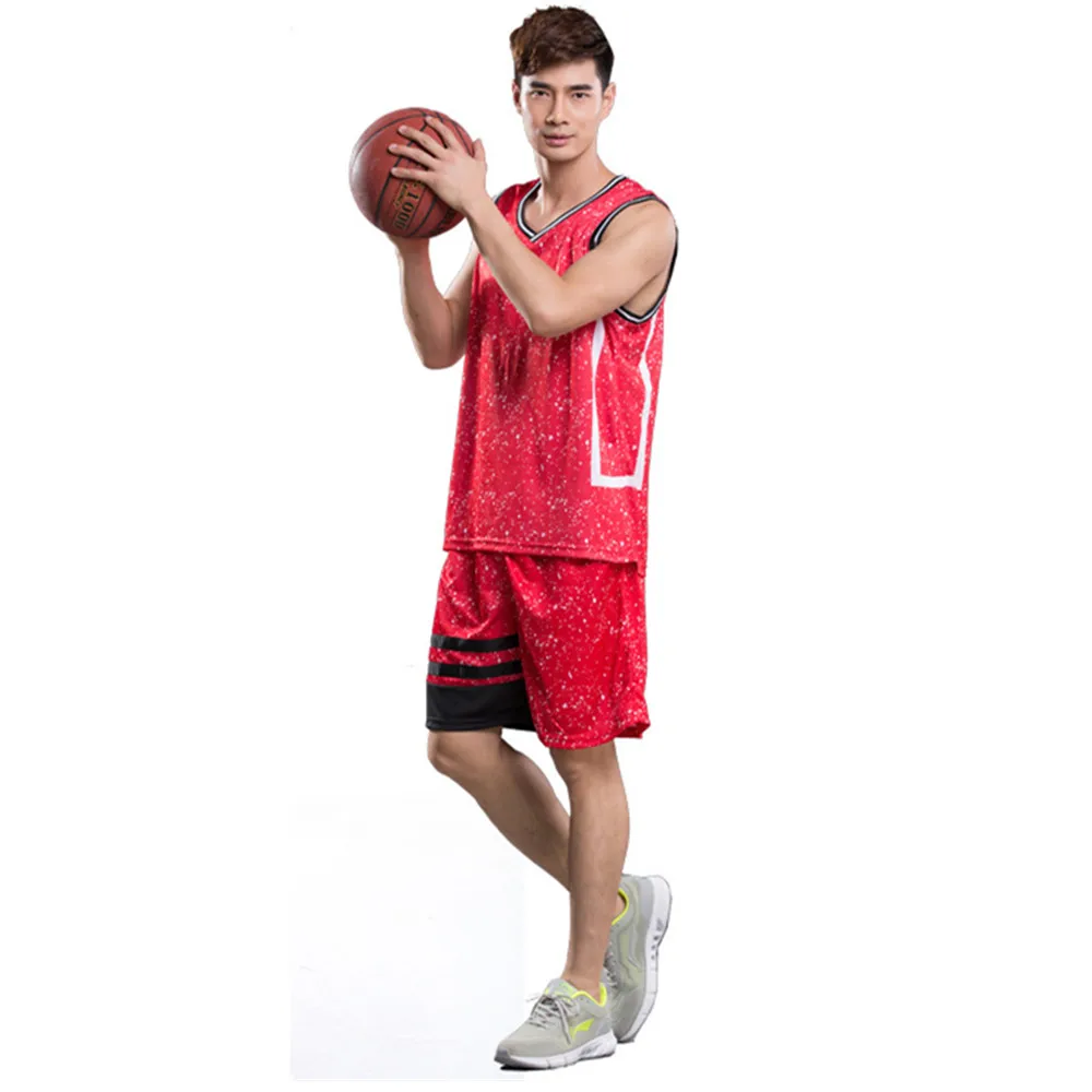 2017 Марка Взрослых Мужчин Баскетбол Джерси Комплекты Униформа комплекты