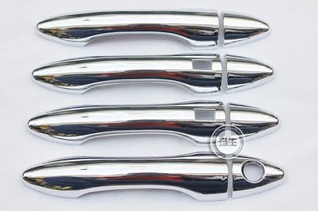 Хромированная крышка дверной ручки из АБС-пластика (1 отверстие для ключей два