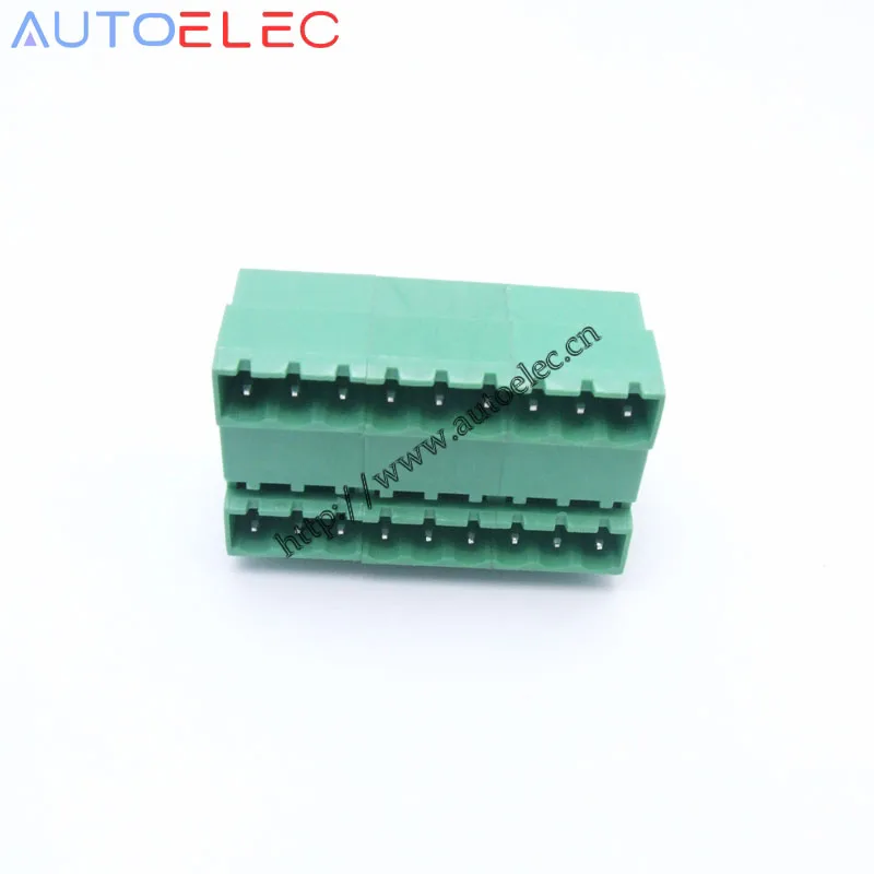 20 шт. 5,08 мм Шаг 2 шпильки мужской и женский шпильки PCB электрический винт клеммный блок разъем провода клеммы контактный разъем и разъем