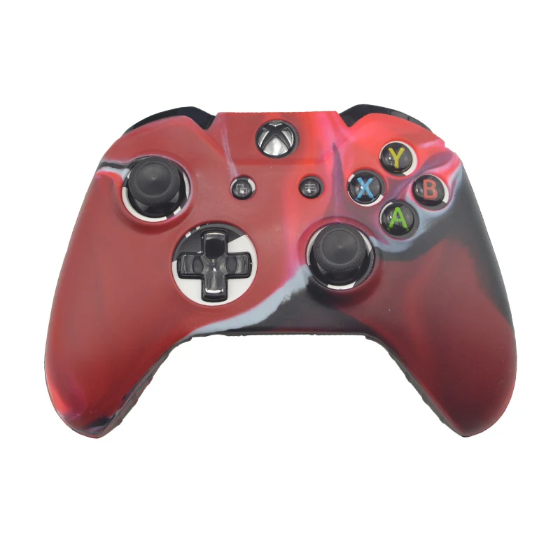 Камуфляжный мягкий силиконовый защитный чехол для Xbox One контроллер резиновый протектор чехол для X box One геймпад